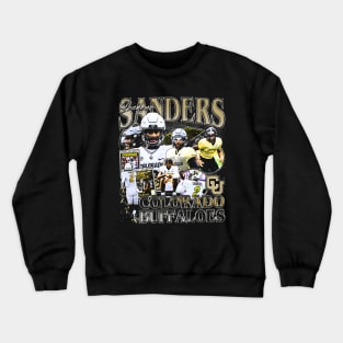 Shedeur Sanders College Vintage Bootleg Crewneck Sweatshirt